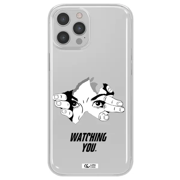 a hand with a hole in the wall Apple iPhone 12 pro max Clear TPU Case