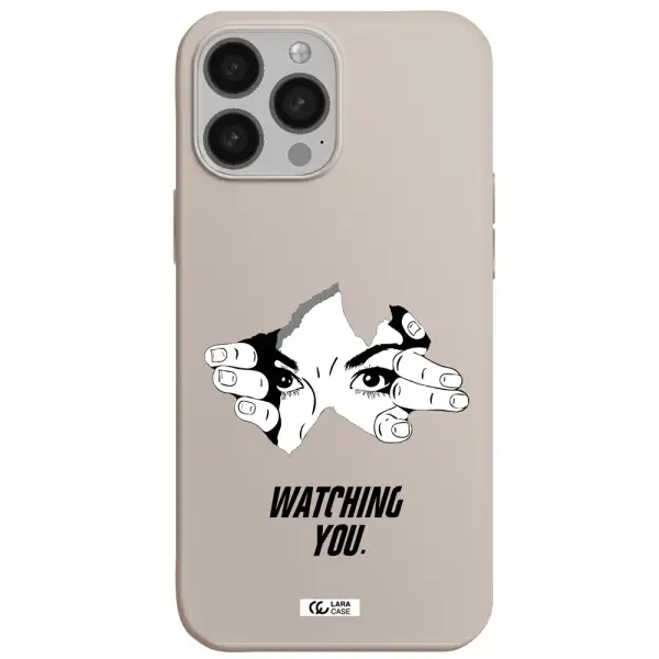 a hand with a hole in the wall Apple iPhone 13 Pro Silicone Stone Case