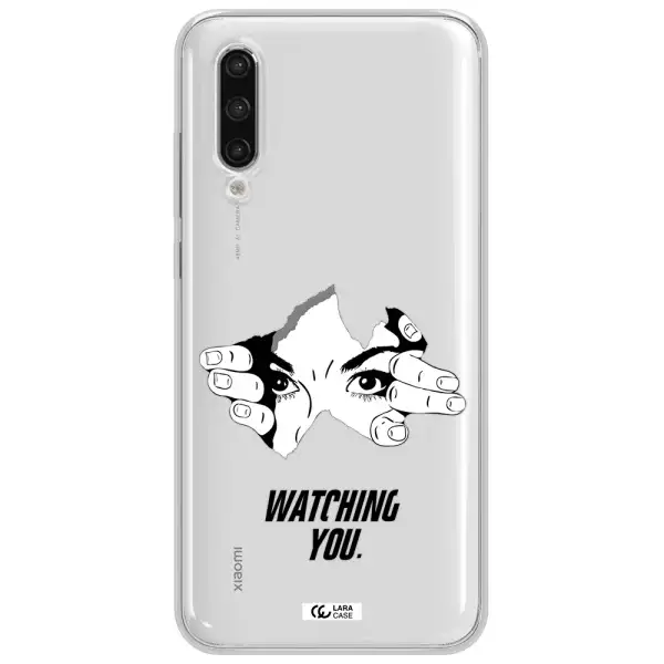 A Hand With A Hole In The Wall Xiaomi Mi 9 Lite Clear Tpu Case