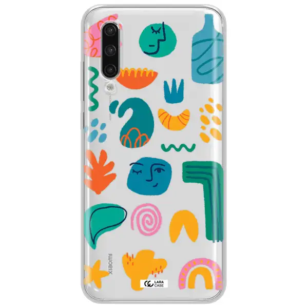A Collection Of Colorful Shapes Xiaomi Mi 9 Lite Clear Tpu Case