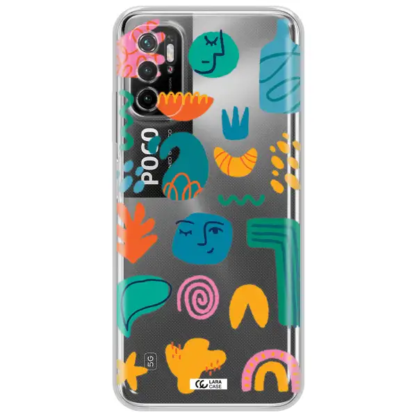 A Collection Of Colorful Shapes Xiaomi Poco M3 Pro Clear Tpu Case