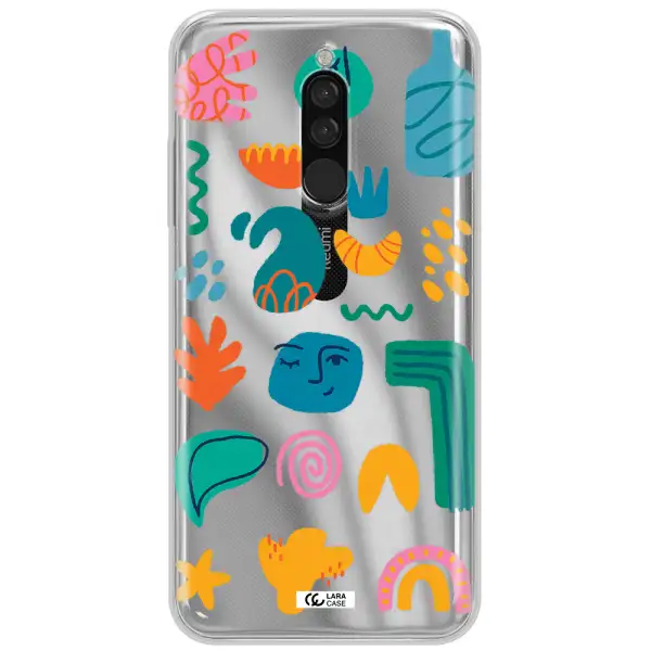 A Collection Of Colorful Shapes Xiaomi Redmi 8 Clear Tpu Case