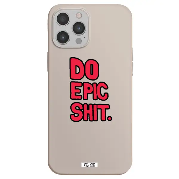 a red and black text Apple iPhone 12 pro max Silicone Stone Case