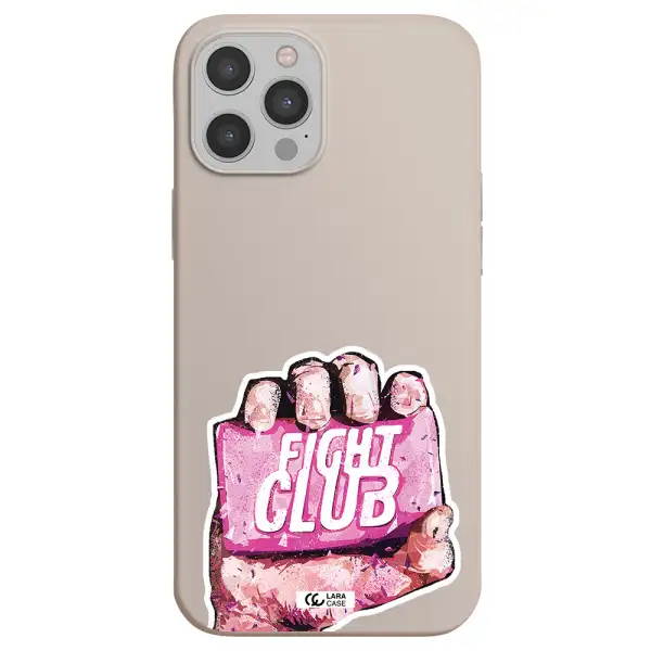 a hand holding a pink bag Apple iPhone 12 pro max Silicone Stone Case