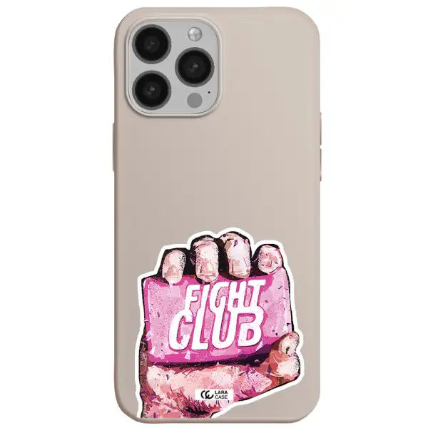 a hand holding a pink bag Apple iPhone 13 Pro Silicone Stone Case