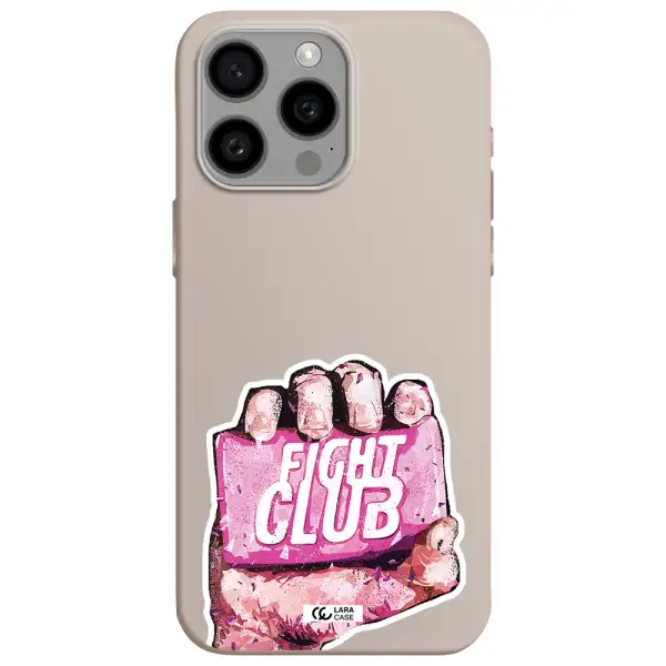 a hand holding a pink bag Apple Iphone 15 Pro max Silicone Stone Case