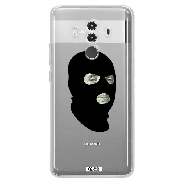 a person wearing a mask Huawei Mate 10 Clear TPU Case