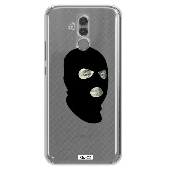 a person wearing a mask Huawei Mate 20 Lite Clear TPU Case