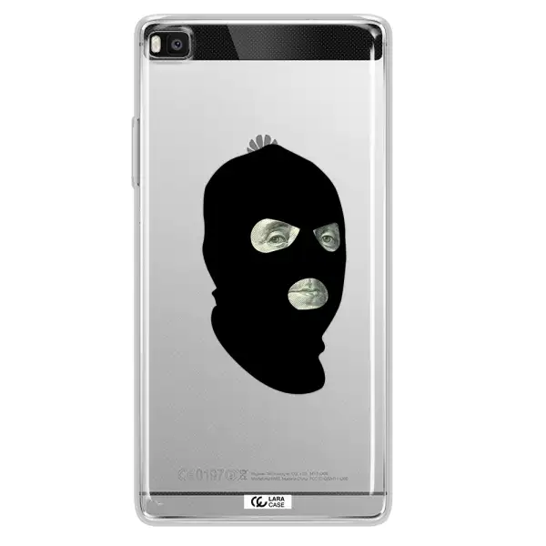 a person wearing a mask Huawei P8 Clear TPU Case