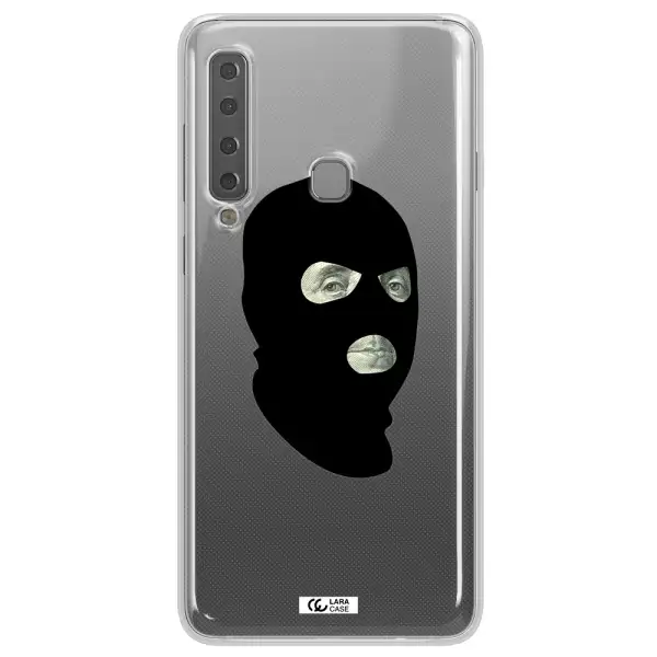 a person wearing a mask Samsung A9 2018 Clear TPU Case