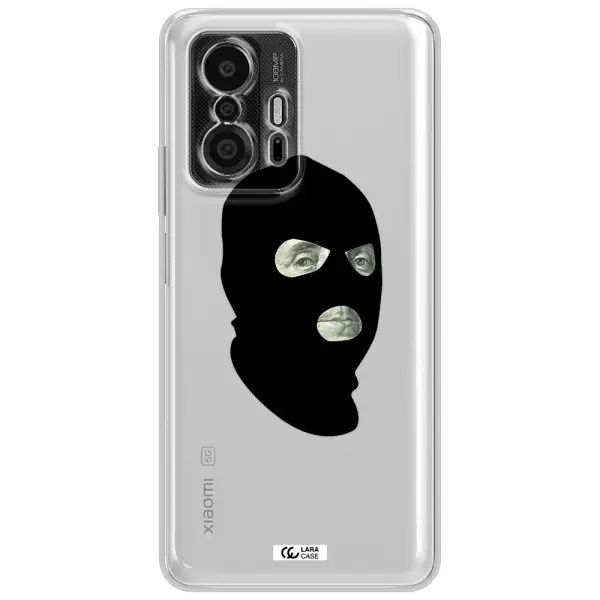 A Person Wearing A Mask Xiaomi 11T Pro Clear Tpu Case