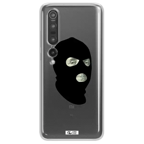 a person wearing a mask Xiaomi Mi 10 Pro Clear TPU Case