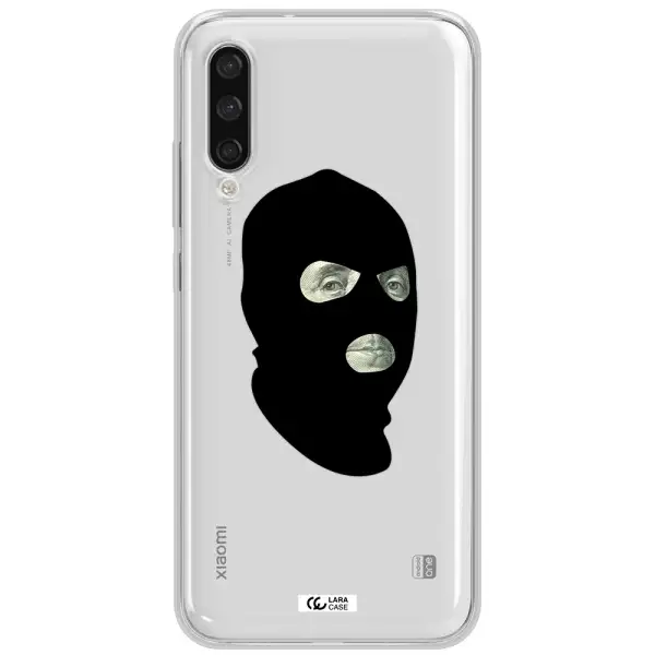 A Person Wearing A Mask Xiaomi Mi A3 Clear Tpu Case