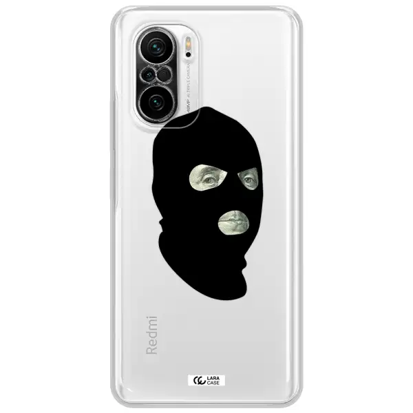 A Person Wearing A Mask Xiaomi Poco F3 Clear Tpu Case