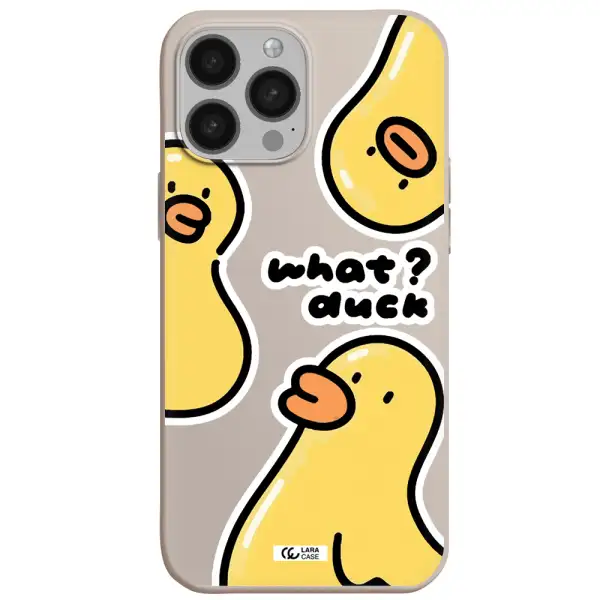 a group of yellow ducks Apple iPhone 13 Pro Max Silicone Stone Case