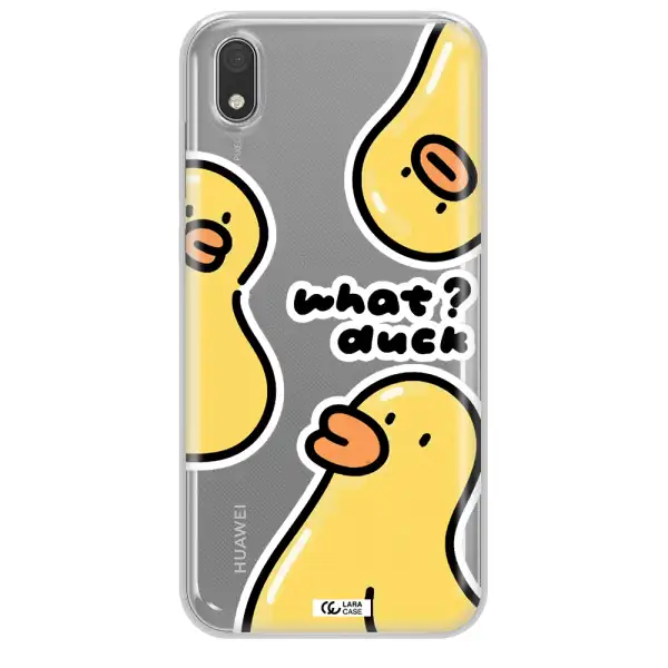 a group of yellow ducks Huawei Honor 8S Clear TPU Case
