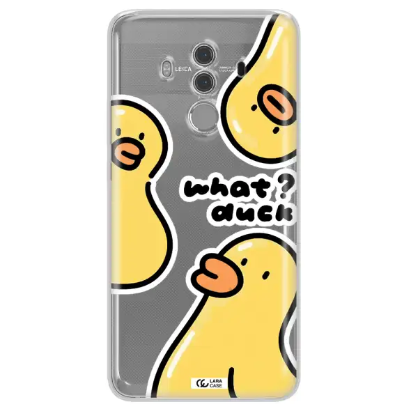 a group of yellow ducks Huawei Mate 10 Pro Clear TPU Case