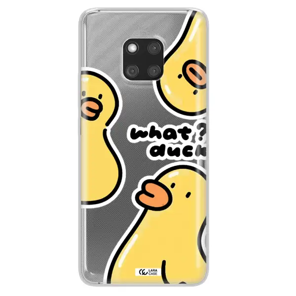 a group of yellow ducks Huawei Mate 20 Pro Clear TPU Case