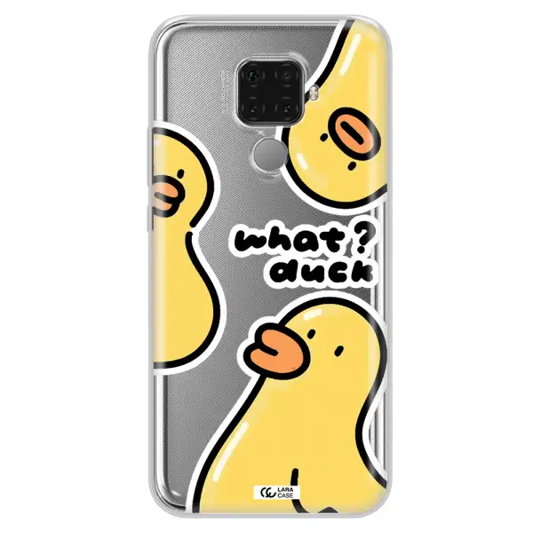 a group of yellow ducks Huawei Mate 30 Lite Clear TPU Case
