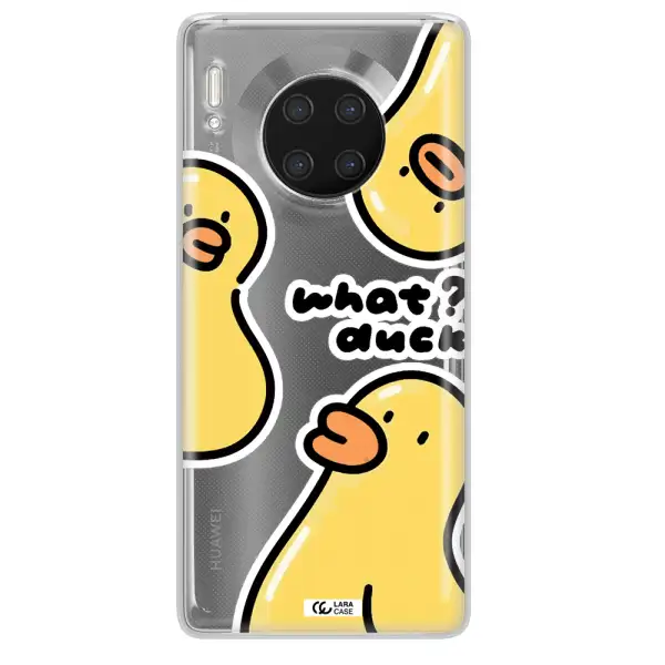 a group of yellow ducks Huawei Mate 30 Pro Clear TPU Case