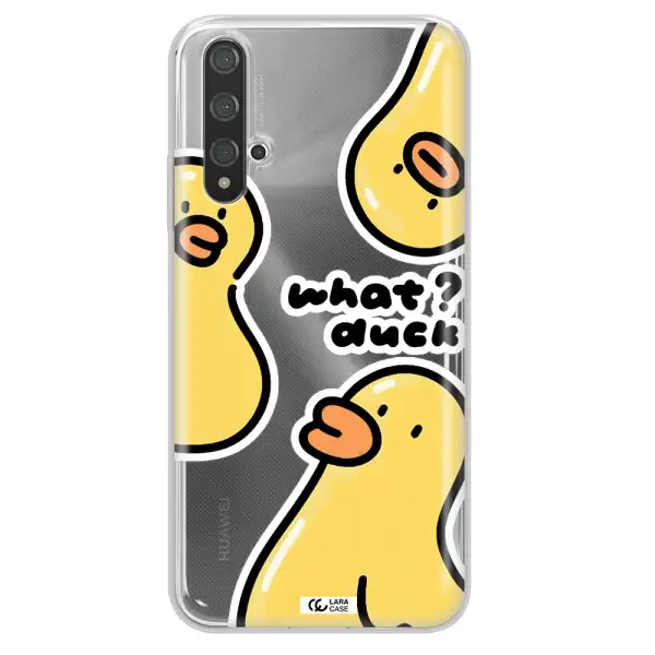 a group of yellow ducks Huawei Nova 5t Clear TPU Case