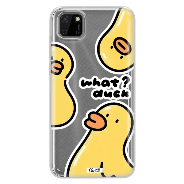 a group of yellow ducks Huawei Y5P Clear TPU Case