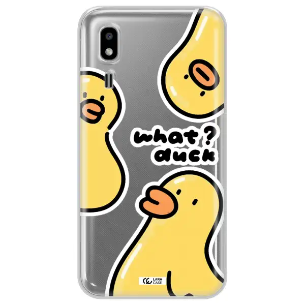 a group of yellow ducks Samsung A2 Core Clear TPU Case