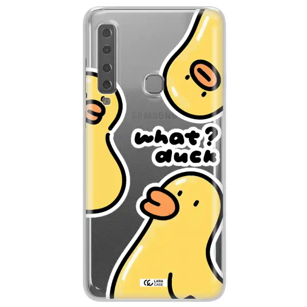a group of yellow ducks Samsung A9 2018 Clear TPU Case