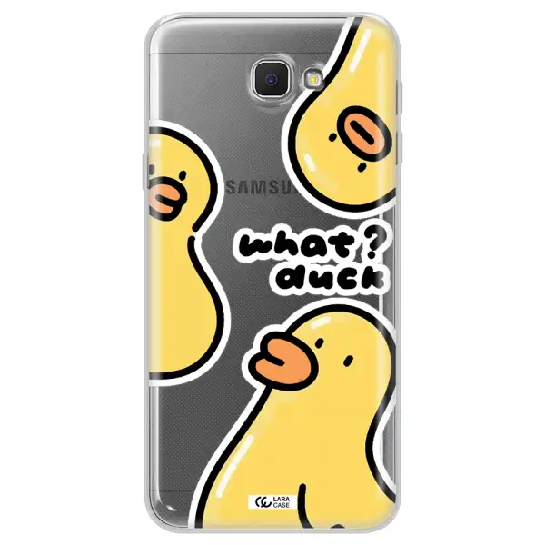 a group of yellow ducks Samsung J5 Prime Clear TPU Case