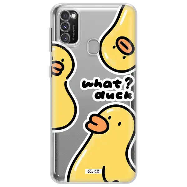 a group of yellow ducks Samsung M30S Clear TPU Case