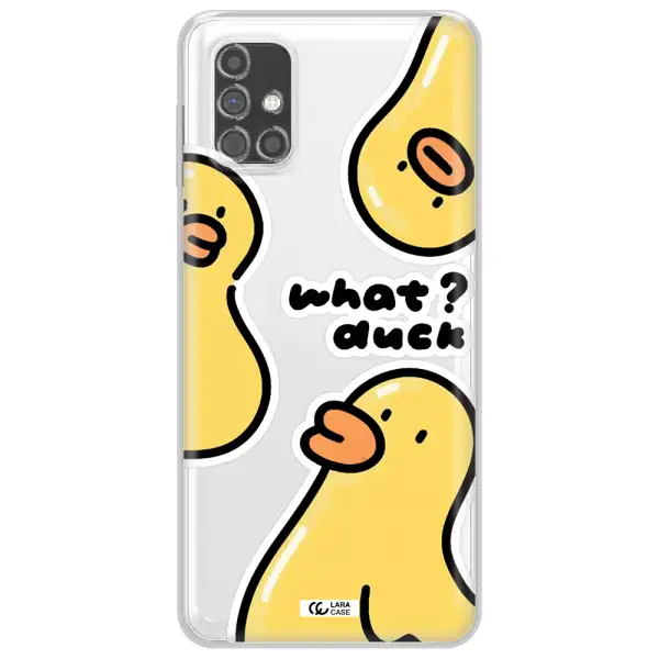 a group of yellow ducks Samsung M31S Clear TPU Case