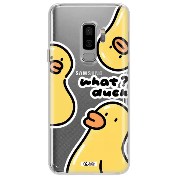 a group of yellow ducks Samsung S9 Plus Clear TPU Case