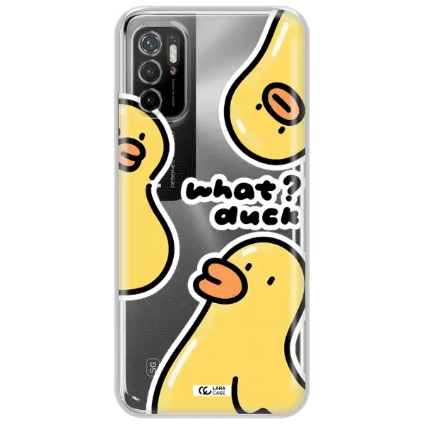 A Group Of Yellow Ducks Xiaomi Poco M3 Pro Clear Tpu Case