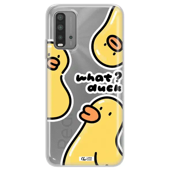 a group of yellow ducks Xiaomi Redmi 9T Clear TPU Case