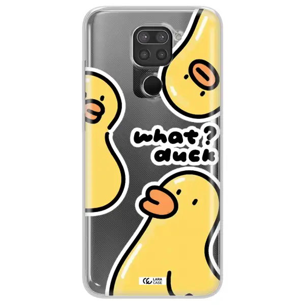 a group of yellow ducks Xiaomi Redmi Note 9 Clear TPU Case