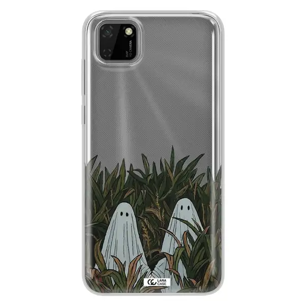 a group of ghosts in a field of grass Huawei Honor 9S Clear TPU Case