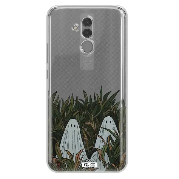 a group of ghosts in a field of grass Huawei Mate 20 Lite Clear TPU Case