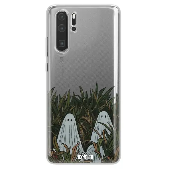 a group of ghosts in a field of grass Huawei P30 Pro Clear TPU Case