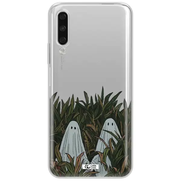 A Group Of Ghosts In A Field Of Grass Huawei Y9S Clear Tpu Case