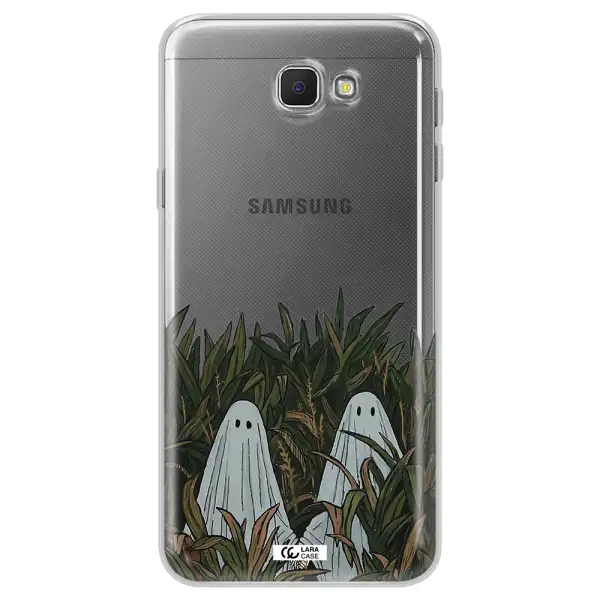 a group of ghosts in a field of grass Samsung J5 Prime Clear TPU Case