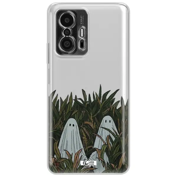 A Group Of Ghosts In A Field Of Grass Xiaomi 11T Pro Clear Tpu Case