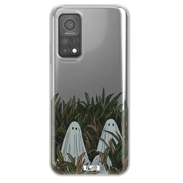 a group of ghosts in a field of grass Xiaomi Mi 10 T Pro Clear TPU Case