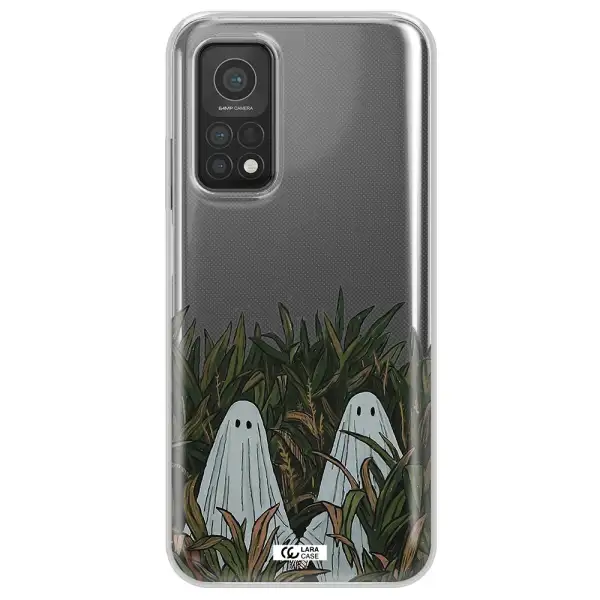 a group of ghosts in a field of grass Xiaomi Mi 10T Clear TPU Case