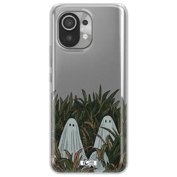 a group of ghosts in a field of grass Xiaomi Mi 11 Clear TPU Case