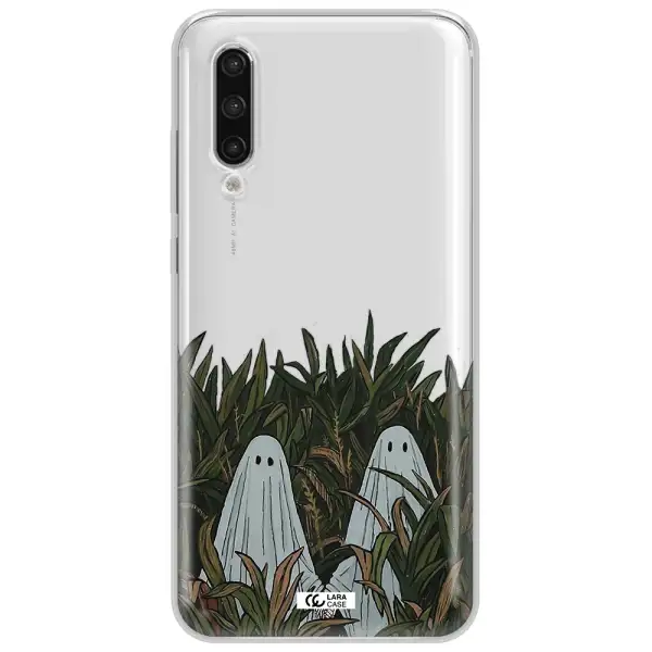 A Group Of Ghosts In A Field Of Grass Xiaomi Mi 9 Lite Clear Tpu Case