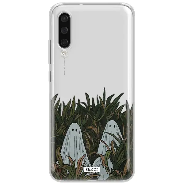 A Group Of Ghosts In A Field Of Grass Xiaomi Mi A3 Clear Tpu Case
