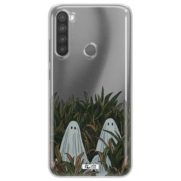 a group of ghosts in a field of grass Xiaomi Note 8 Clear TPU Case
