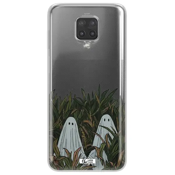 a group of ghosts in a field of grass Xiaomi Note 9 Pro Clear TPU Case