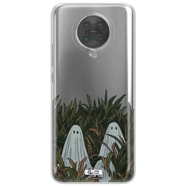 a group of ghosts in a field of grass Xiaomi Poco F2 Pro Clear TPU Case