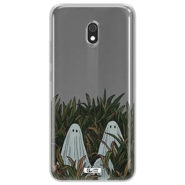 a group of ghosts in a field of grass Xiaomi Redmi 8A Clear TPU Case